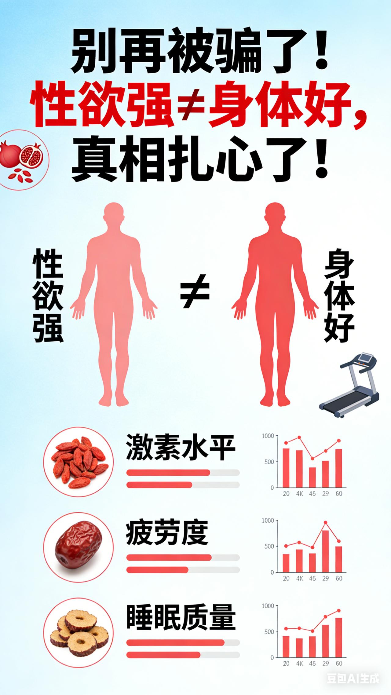 最近刷到一个扎心问题：为啥越是肾虚的人，反而性欲越旺？
高赞回答一句话戳破真相：