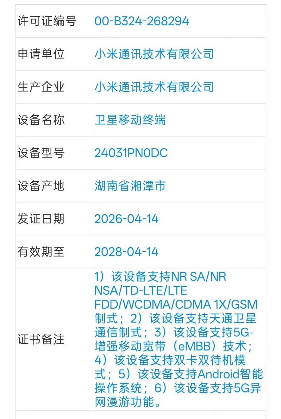 小米 14 系列重新入网了，估计就是为了换电池准备的老用户可以加钱换上更大容量、