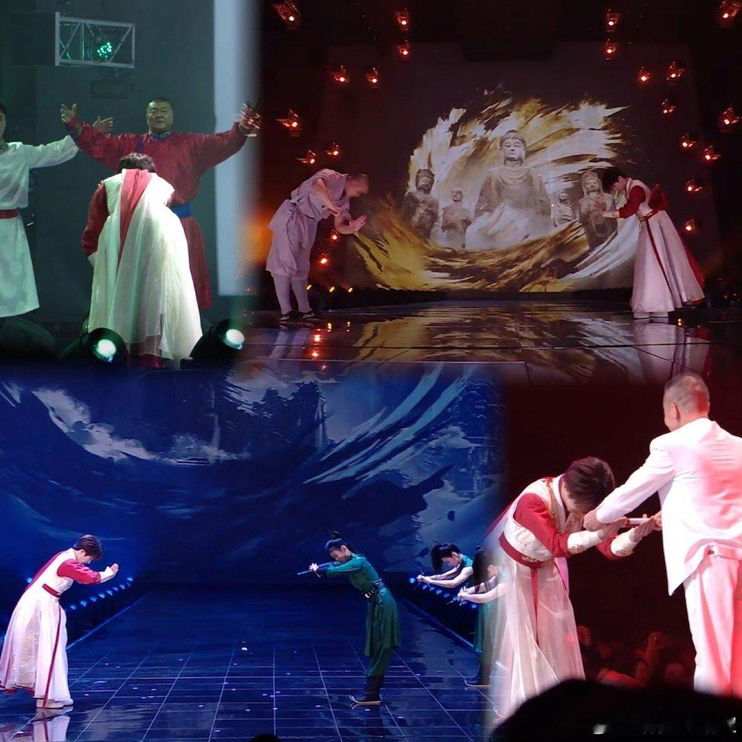 #刘宇少年侠客致敬中华战舞# 感觉刘宇很适合这种中国风啊，而且这种特别的致敬，我