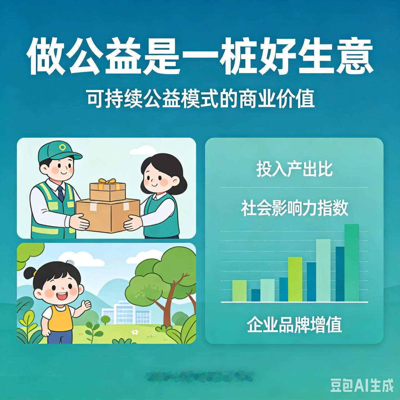 【做公益真是一桩好生意】

最近公益这个话题大家很关注，我以前也挺喜欢捐点款，有