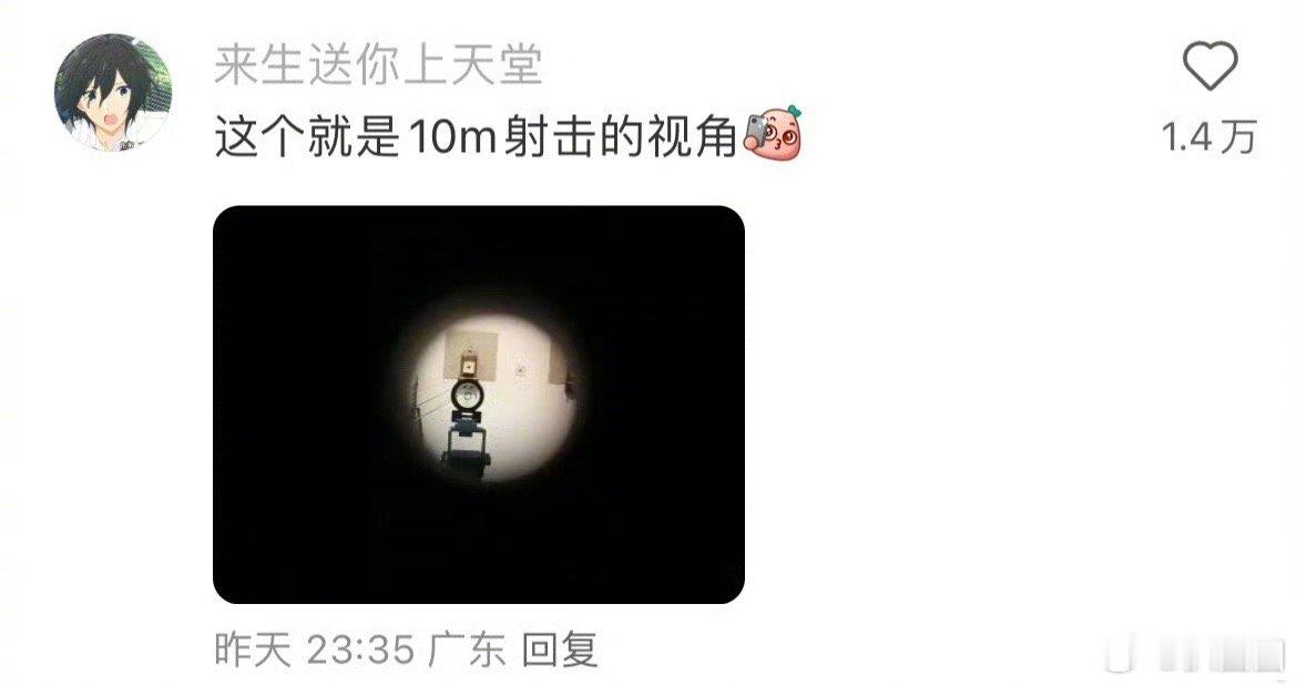 #黄雨婷银牌# 10米射击的视角，有震惊到！ ​​​