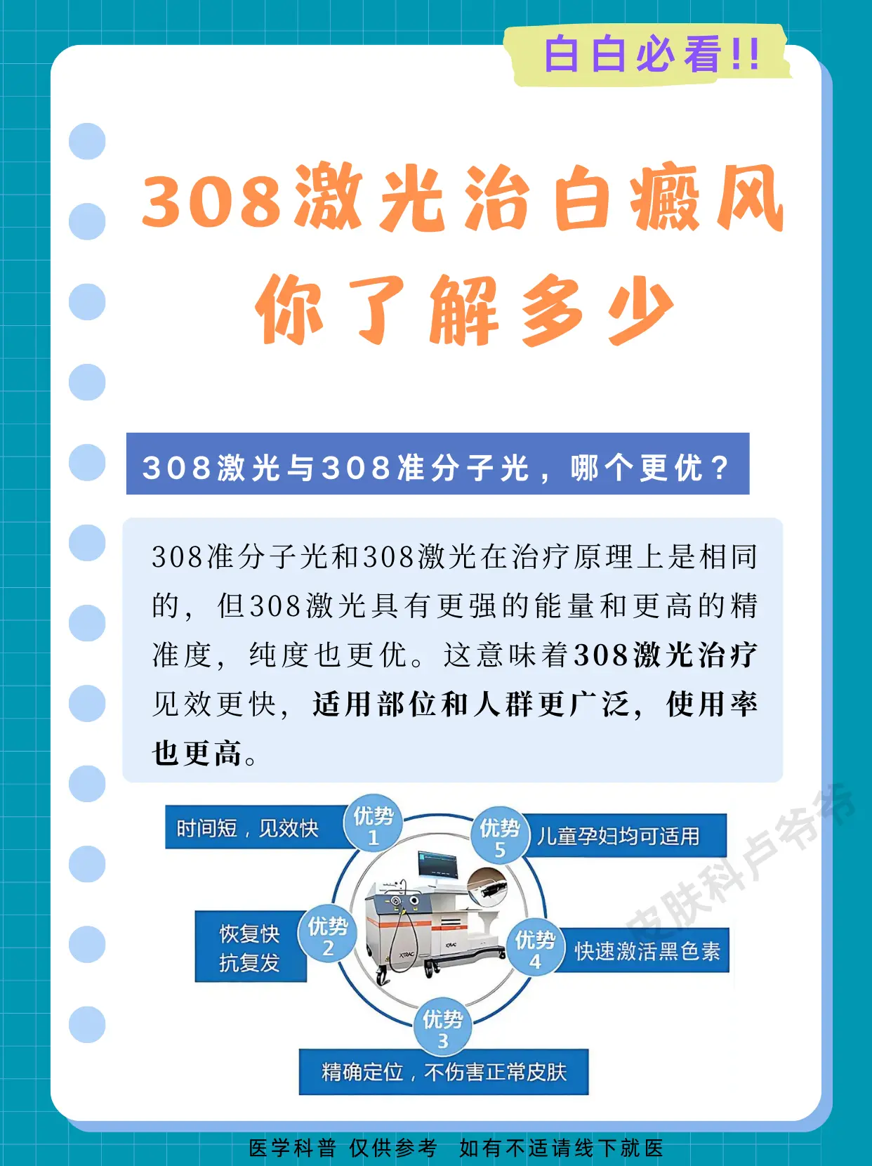 白癜风 白斑 医学科普 硬核健康科普行动  知识分享