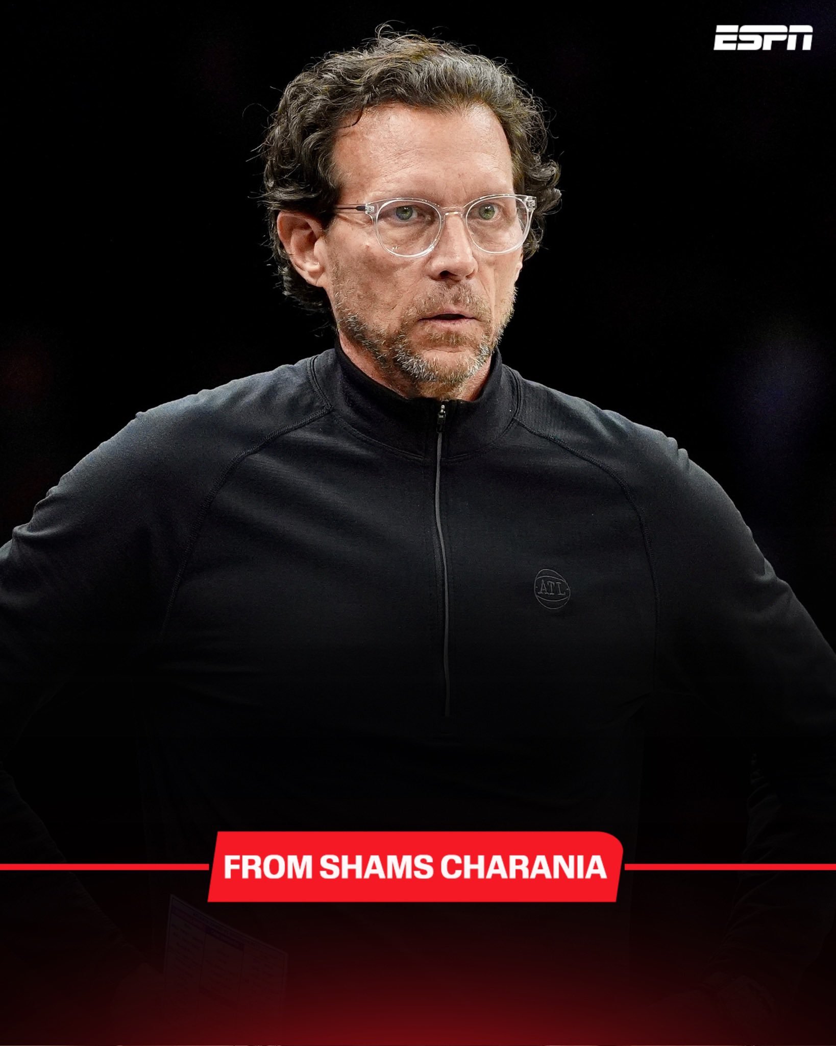 Shams：老鹰队已同意多年合同续约主教练奎因·斯奈德。 今年季后赛唯一击败过尼
