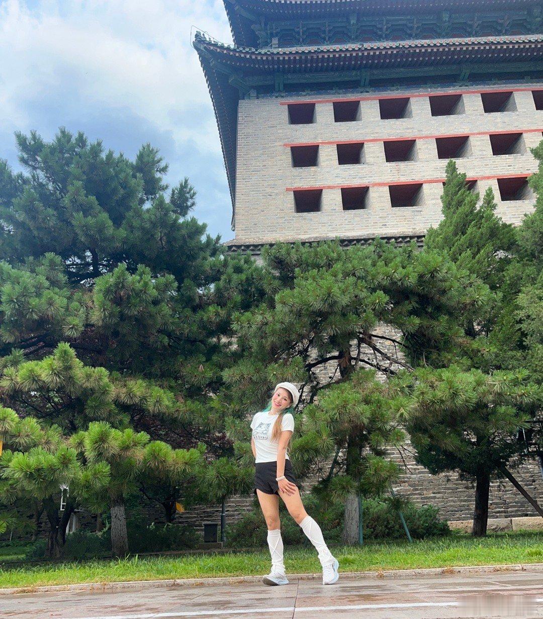 cityrun 260601 日坛-友谊-东单公园-明城墙 8km，日坛的荷花已