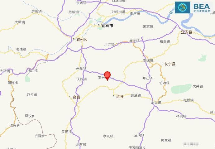 （测试）【四川宜宾市高县发生3.0级地震】中国地震台网正式测定：07月08日13