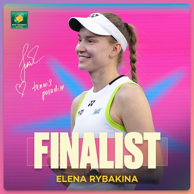 萨巴伦卡决赛对阵莱巴金娜  澳网后再相遇！印第安维尔斯半决赛，萨巴伦卡6-3/6