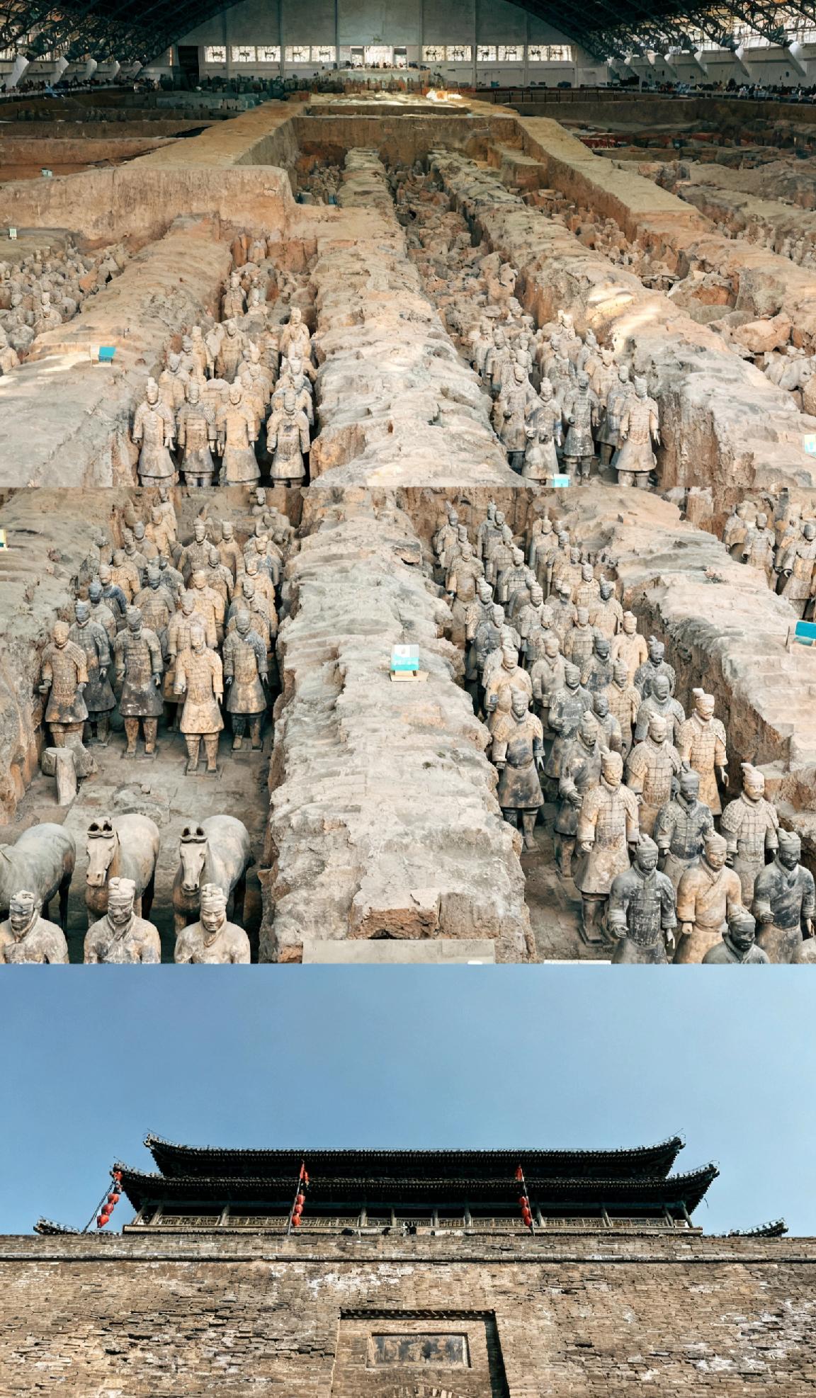 - 历史文化：秦始皇兵马俑（世界第八大奇迹）、西安城墙、华清宫、法门寺（佛指舍利