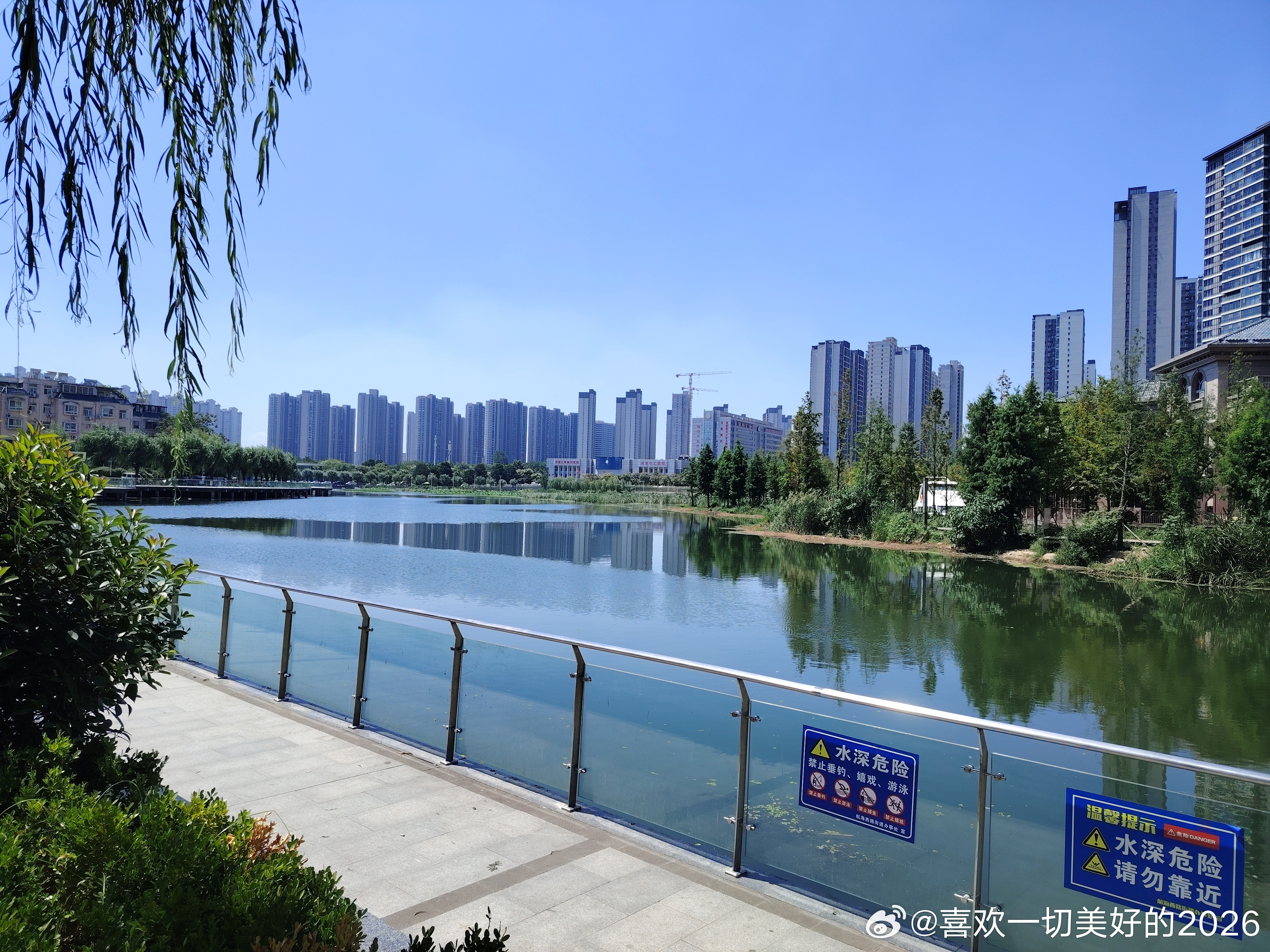 跑湖六公里，速度是最近半年新高 ​​​
