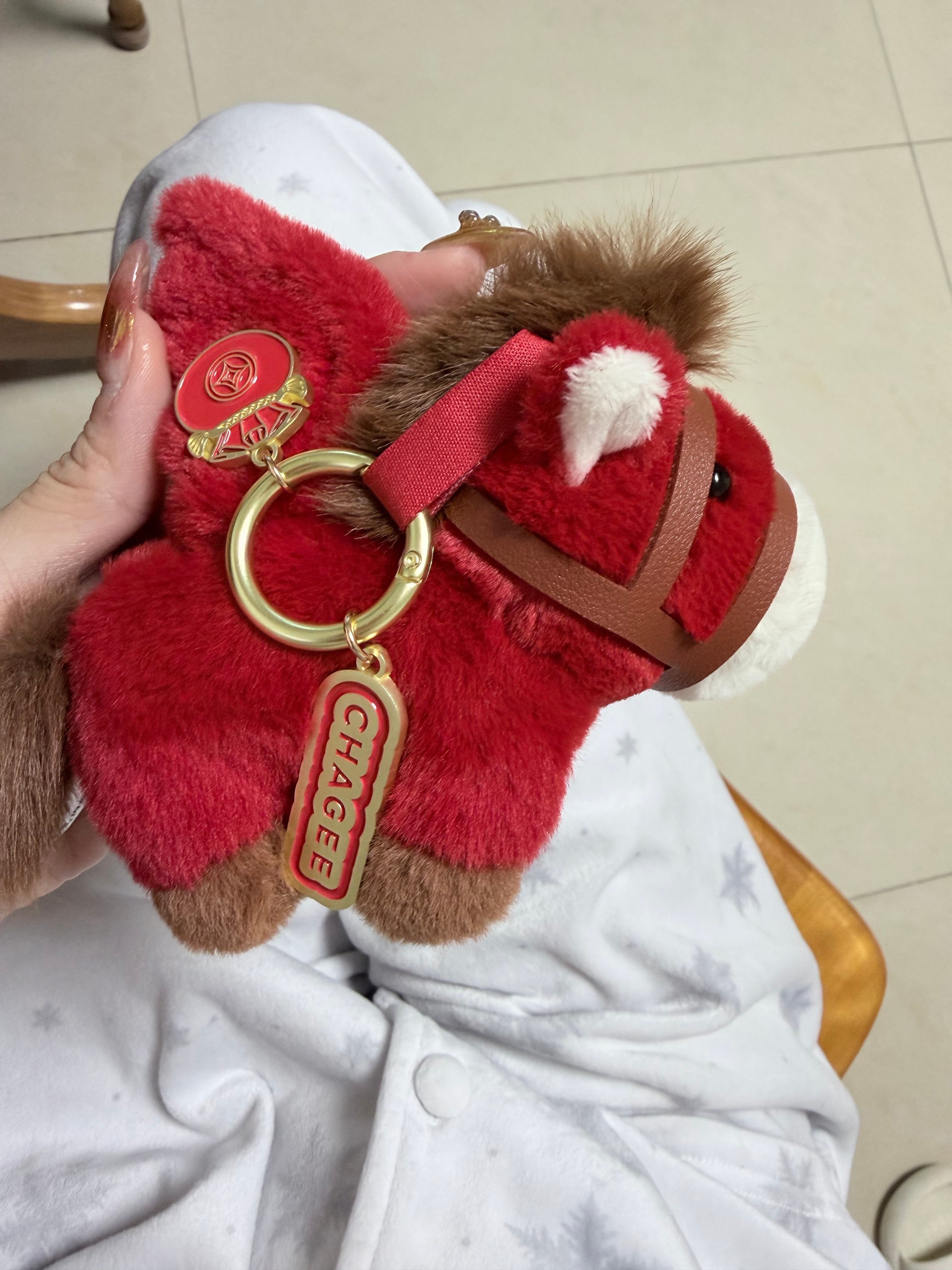 霸王茶姬的小马盲盒 