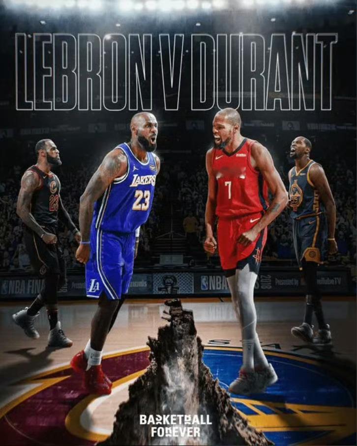 大小王PK你看好谁？克利夫兰骑士骑士詹姆斯nba