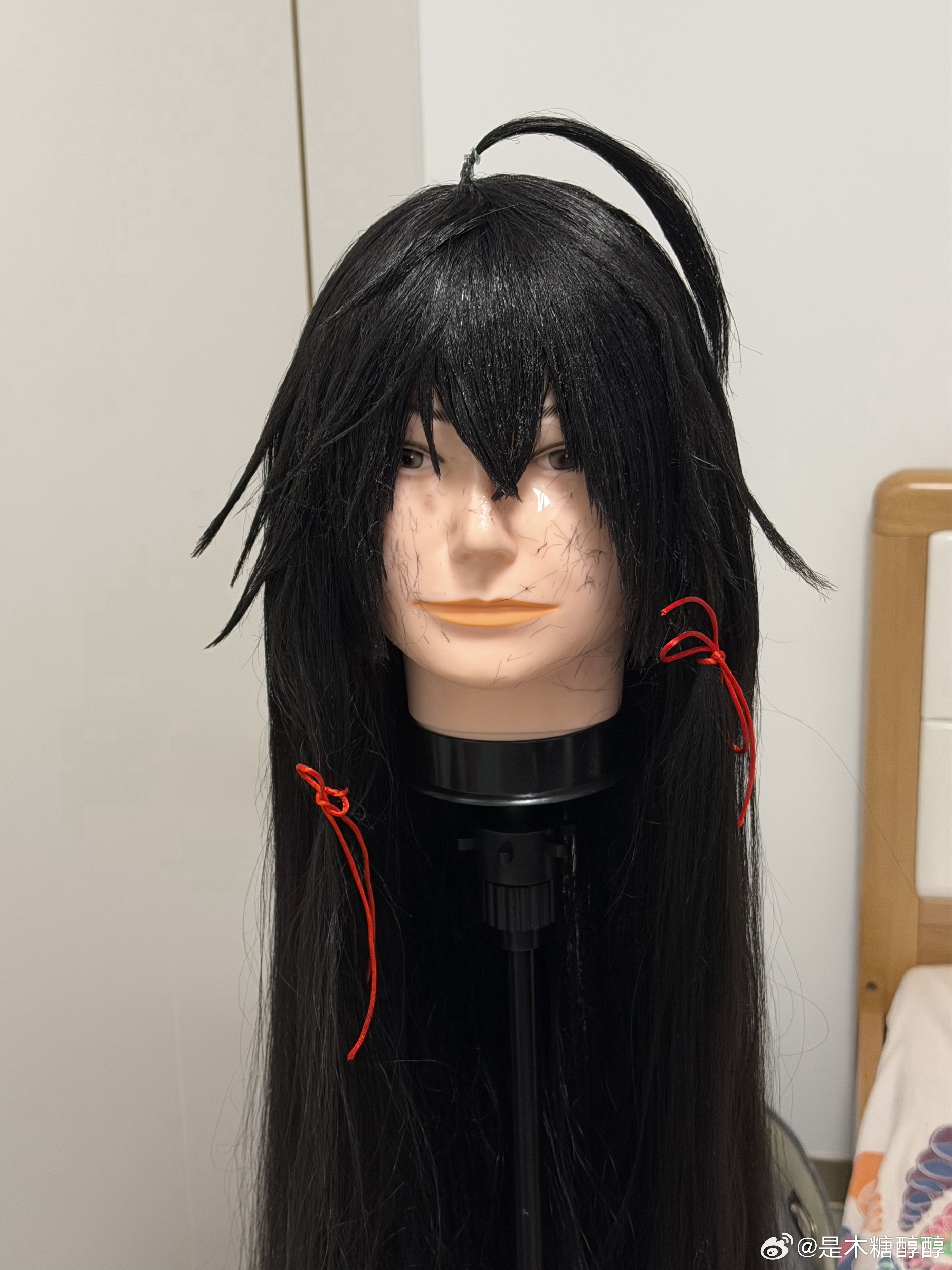 记录一下小女子第一次搓假毛，肝了九个小时