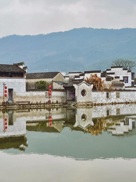 被《国家地理》评为皖南最美古村有多绝‼️