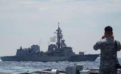 想要偷袭？日本战舰闯入台海峡，我国发布高等级严厉警告

4月17号当天下午，我国