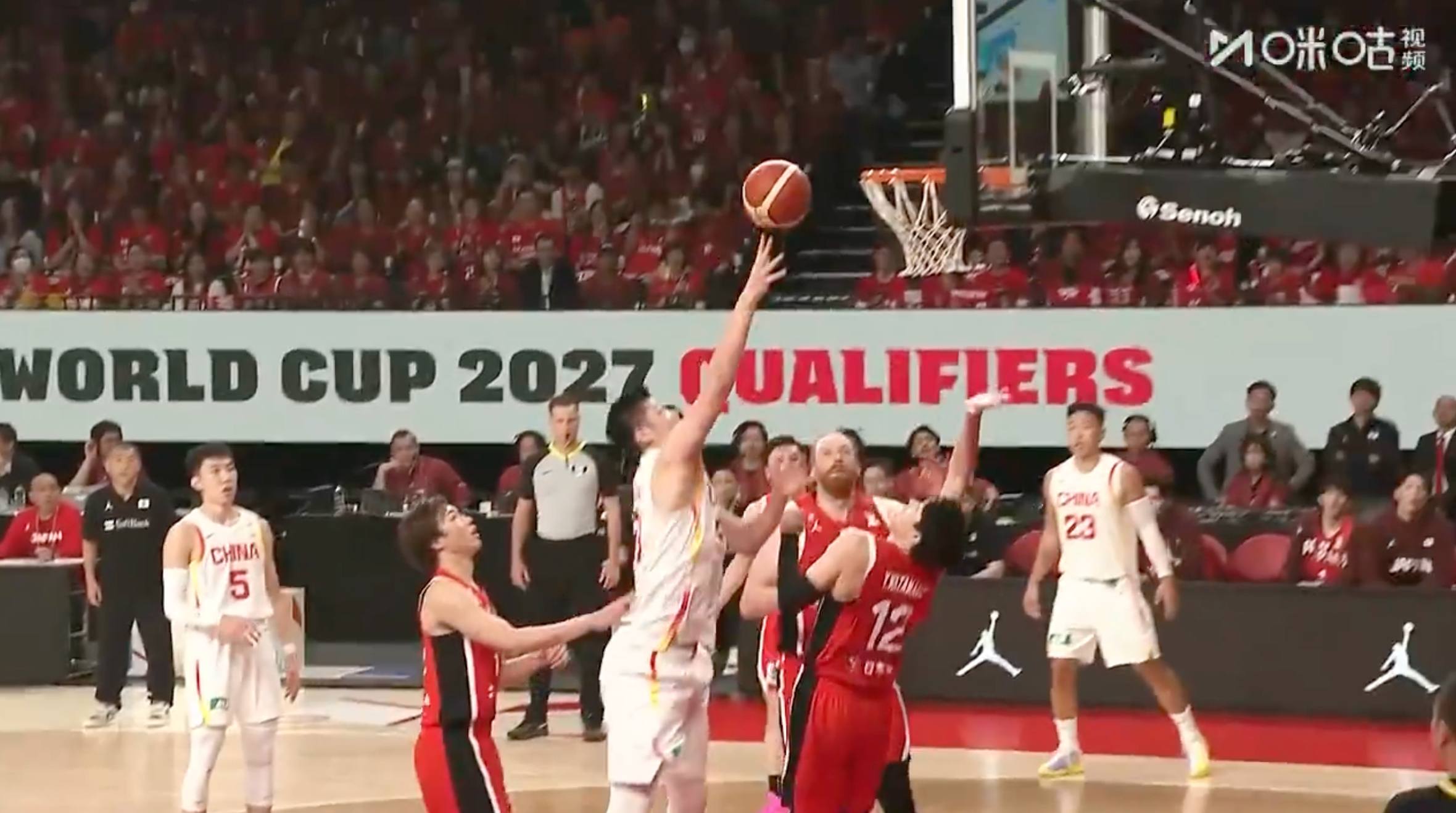 漂亮的ATO！！中国男篮vs日本男篮