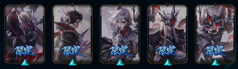 LOL测试服狗牌字体更新，“史诗”标签移除。英雄联盟 ​​​