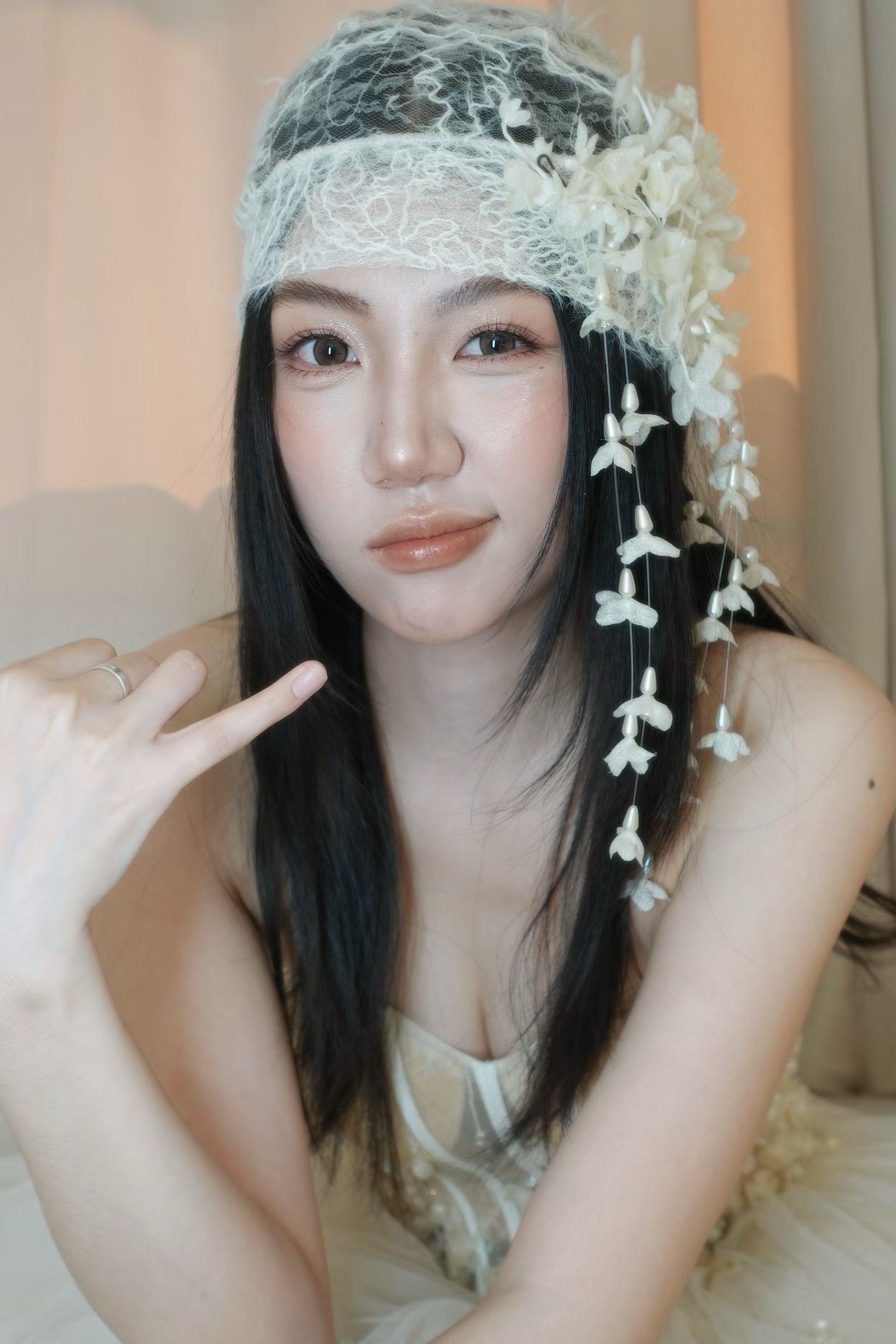 宜春宜春。新娘你睡啦吗.我睡不着.呢太好看了