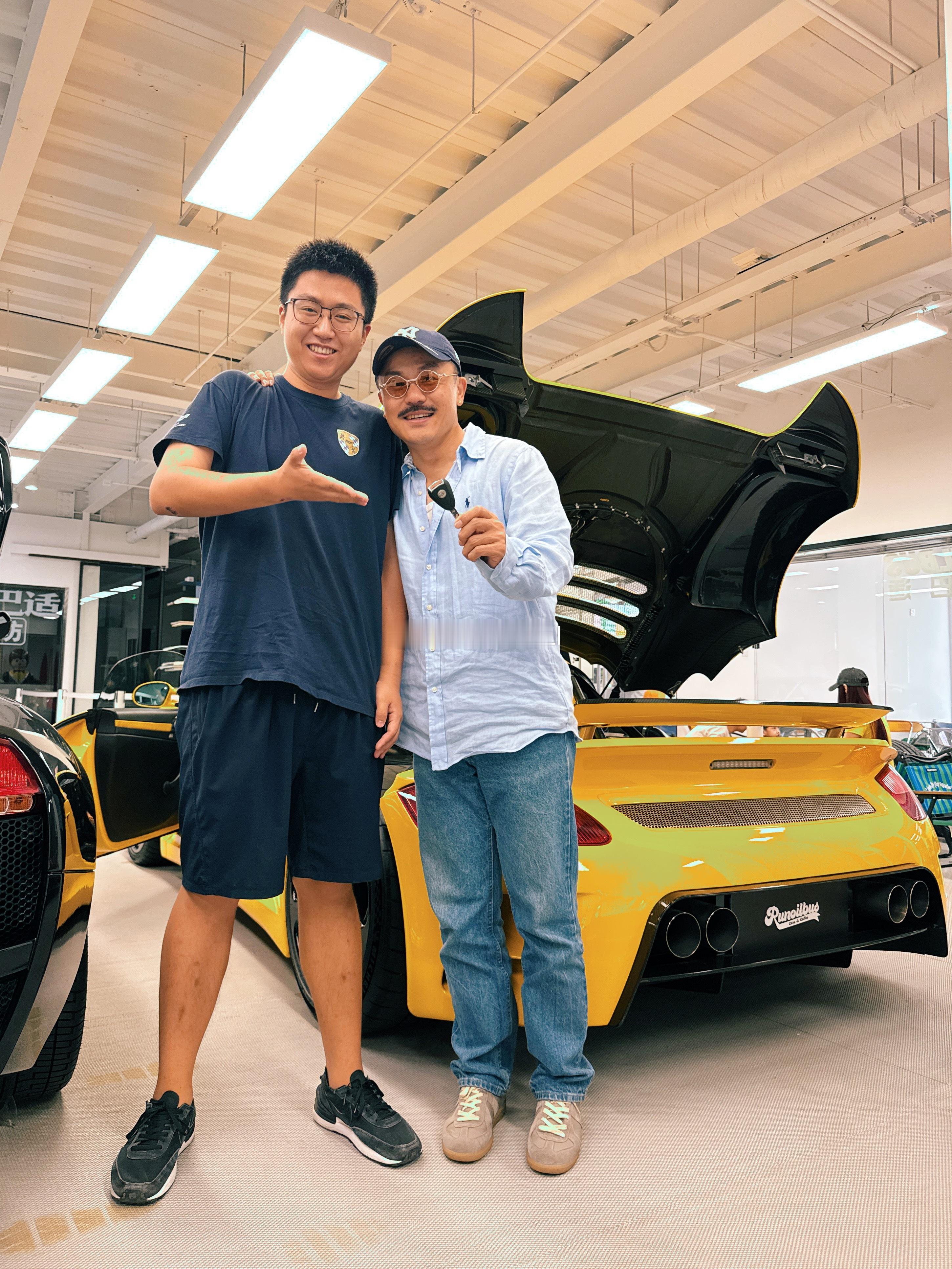 感谢好弟弟从RUF总部给我带回的七夕礼物😄RUF CTR3的第二把钥匙✌️ 梦