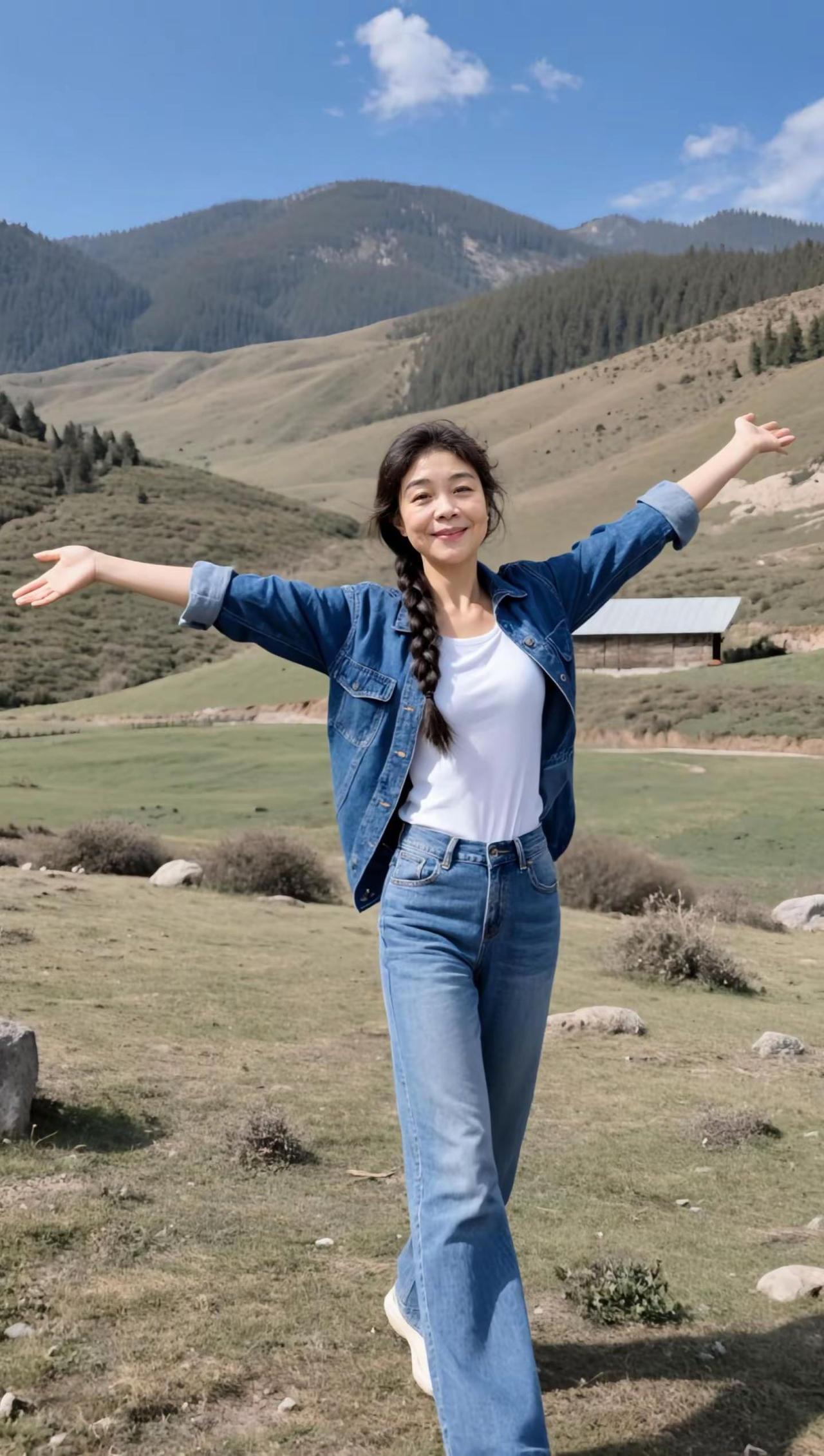 今日分享之今年春分遇上龙抬头。AI山野生活照 随变ai随便玩