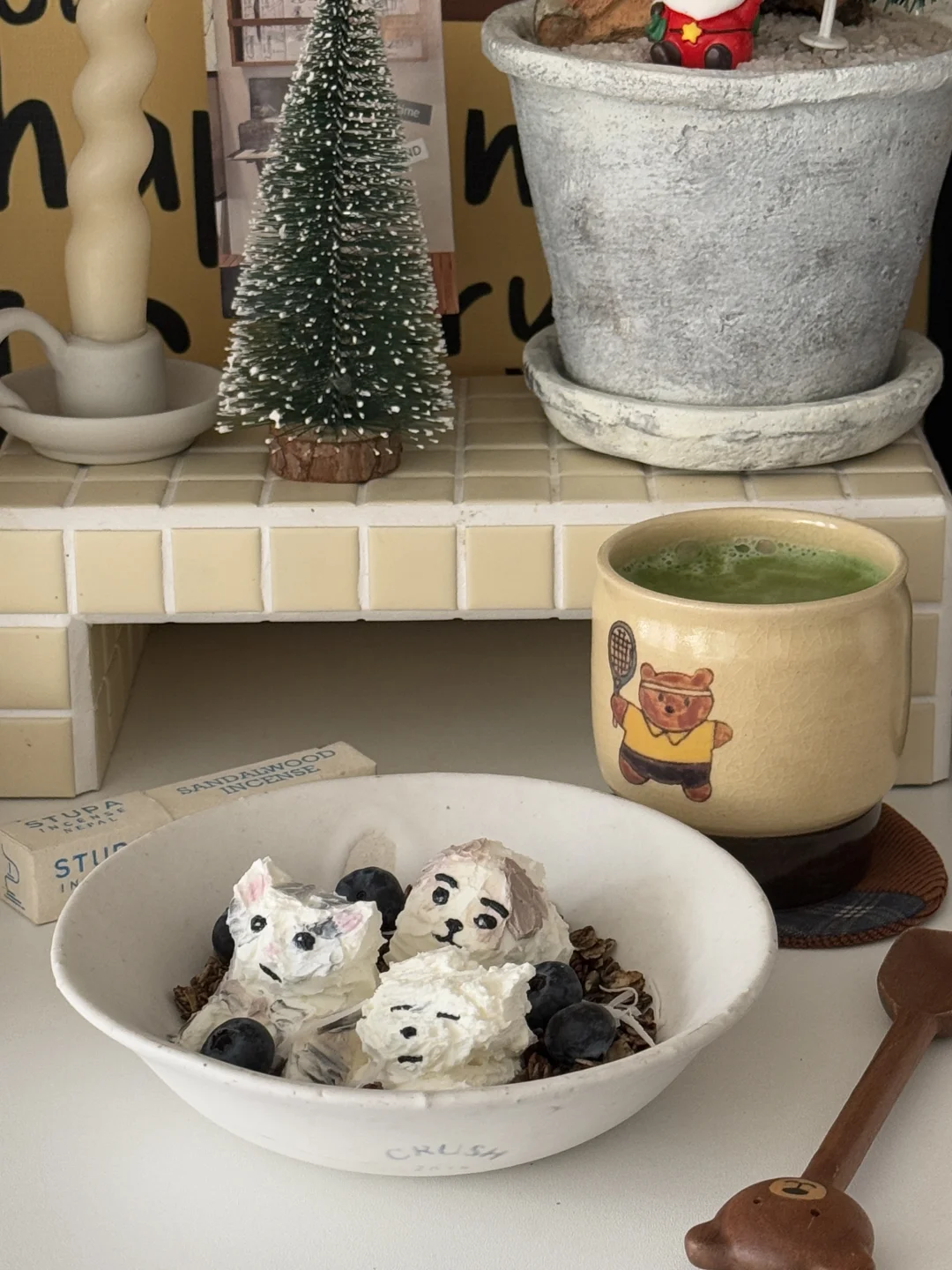 🥣🐾小动物酸奶碗｜一口吃掉三只小可爱✨