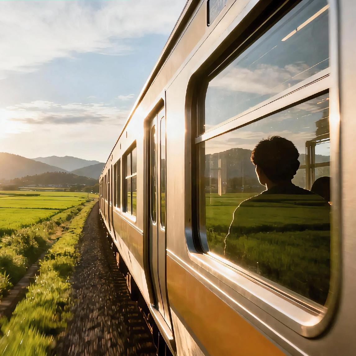 人这一辈子，要经过多少站，才能到终点？

出生、上学、工作、成家……一站又一站。