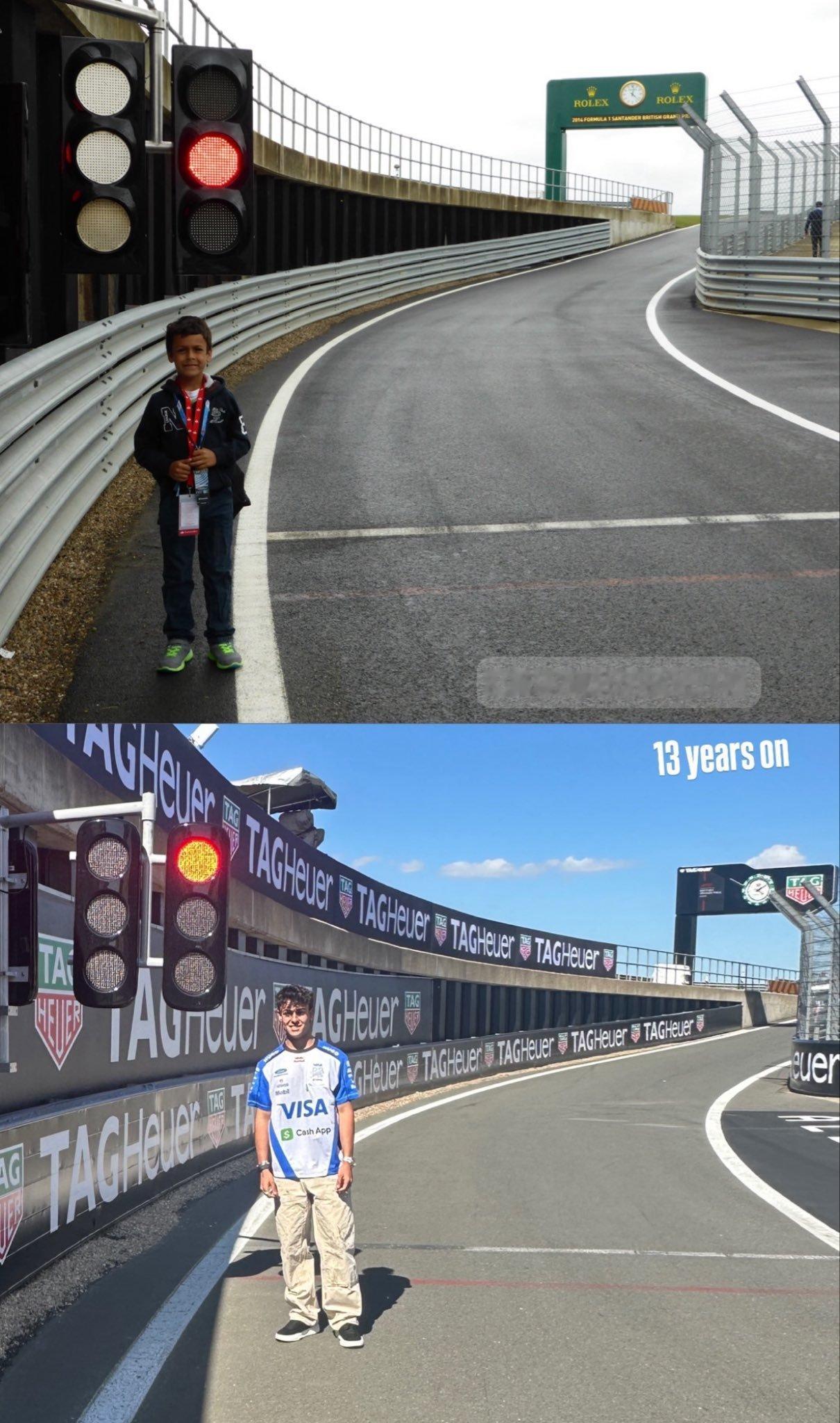 F12026F1英国大奖赛 林德布拉德的十三年前与十三年后…… 