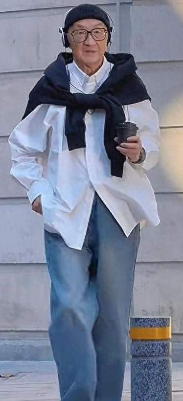 穿搭博主500多万粉康康爷爷，活到老潮到老太动人