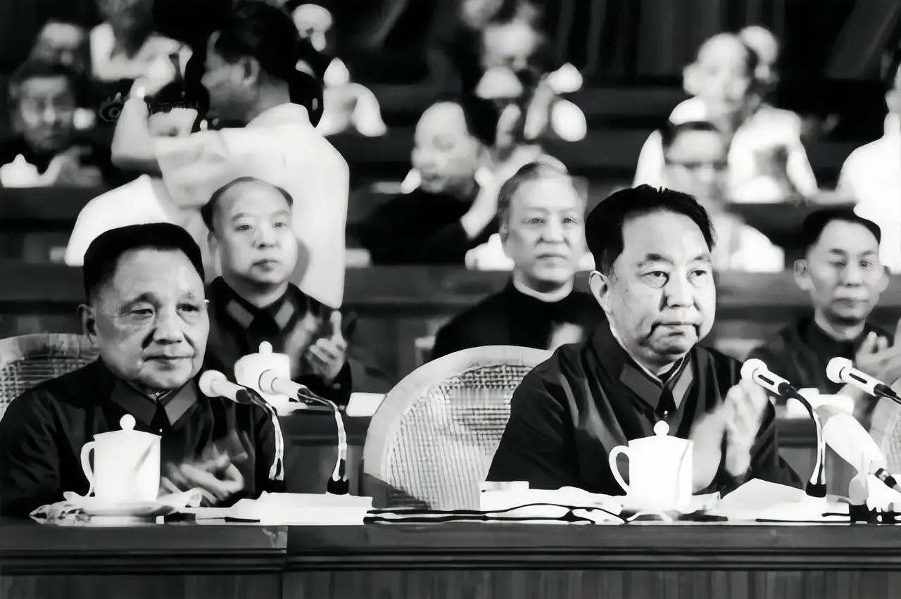 大家注意看，华国锋主席和邓公后面的两位将军，大家有认识的吗？
我只知道其中一位是