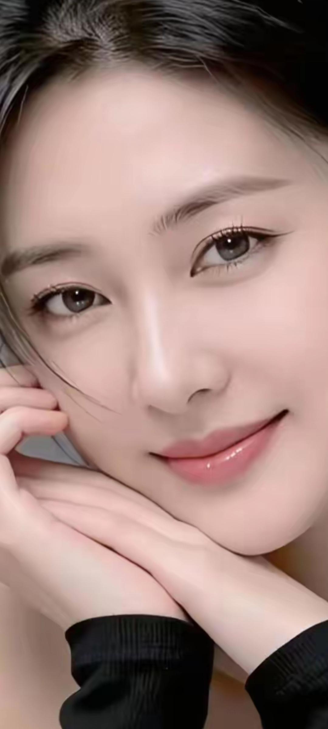 甜美笑容，温柔可人，元气满满的一天！🌟💖