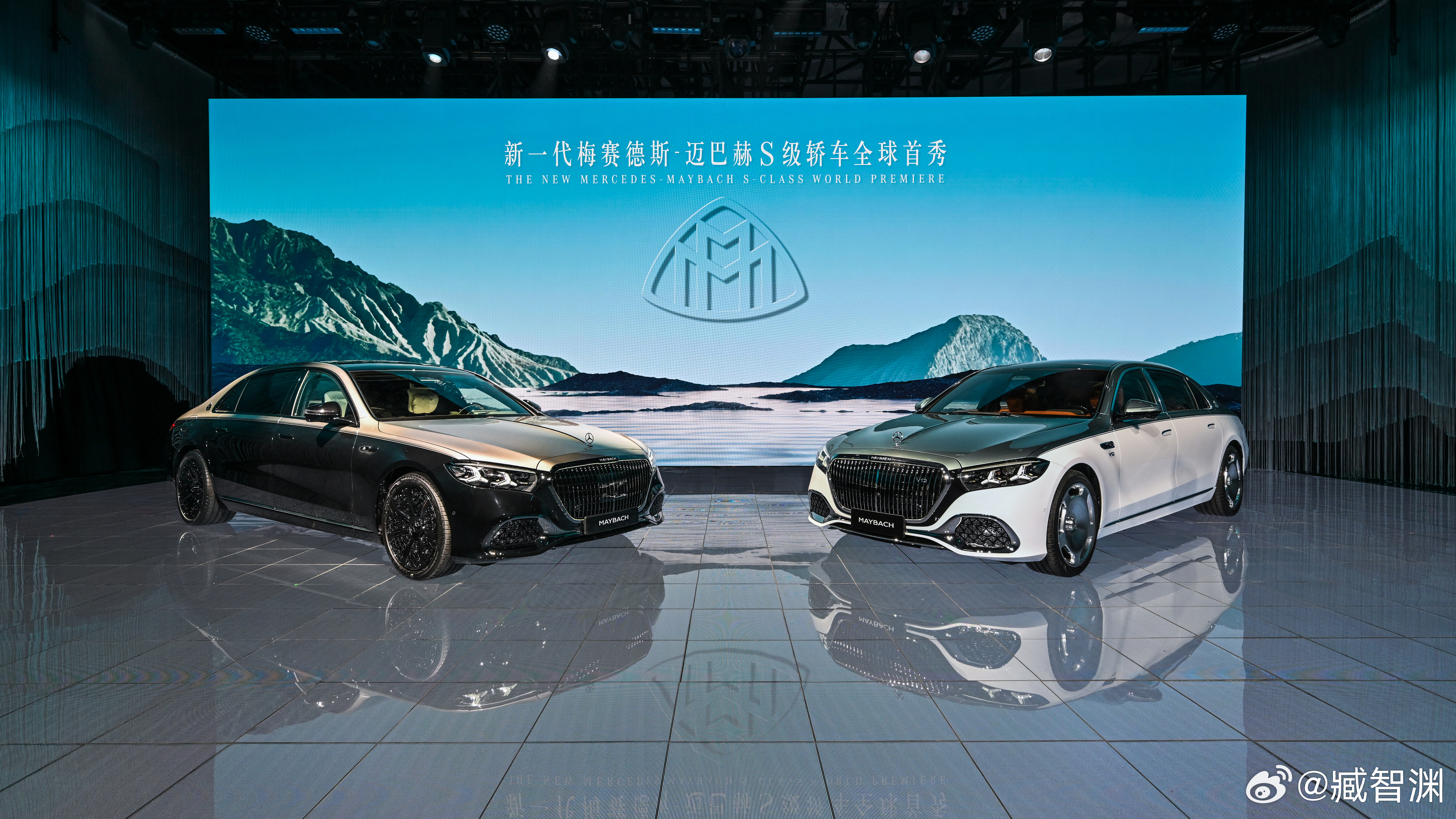 这代迈巴赫的首发色自己开确实可以了，可以定制超过 150 种漆面色、400余种内