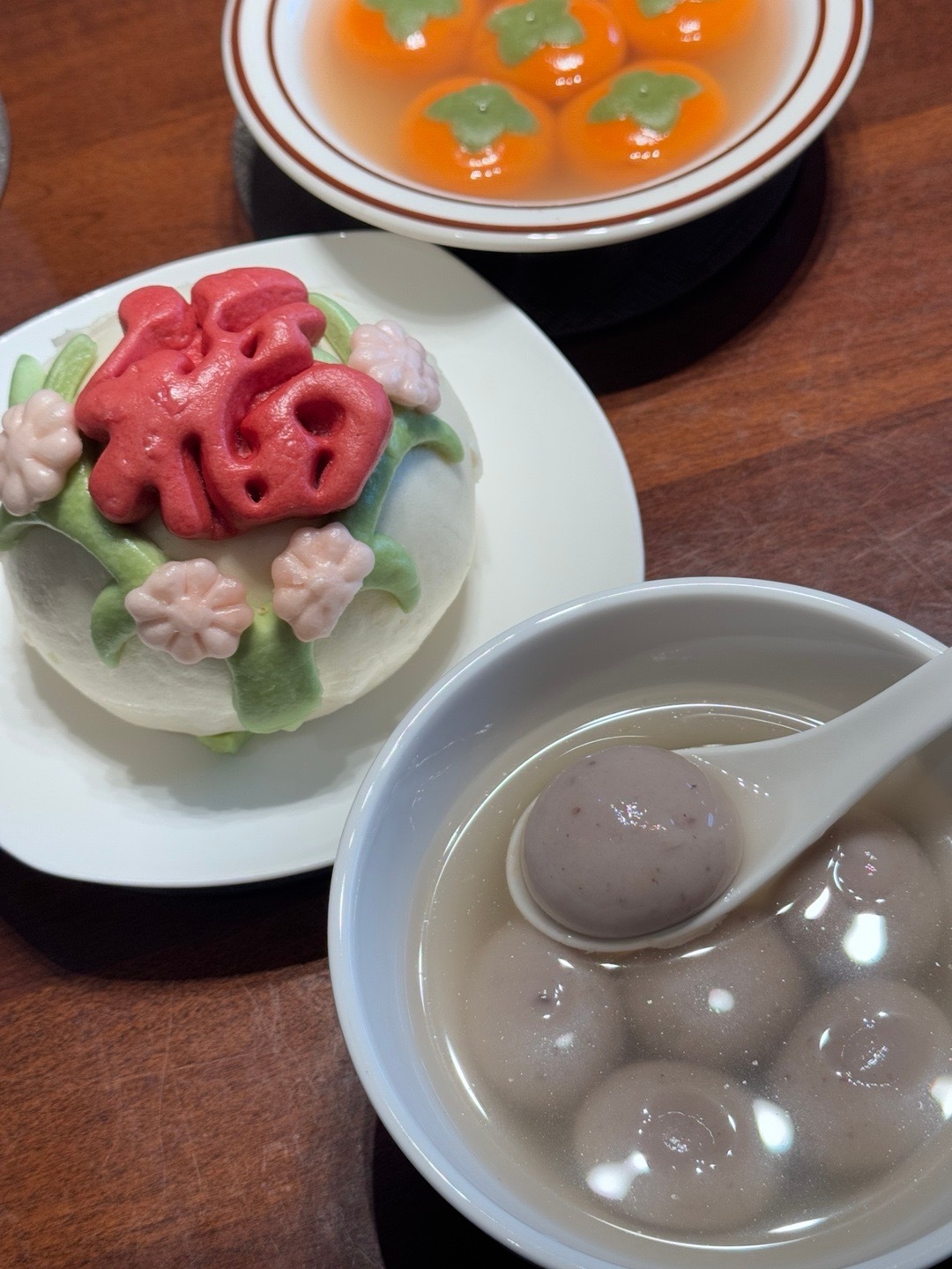🥂🌕元宵节快乐！煮了可爱的汤圆吃 