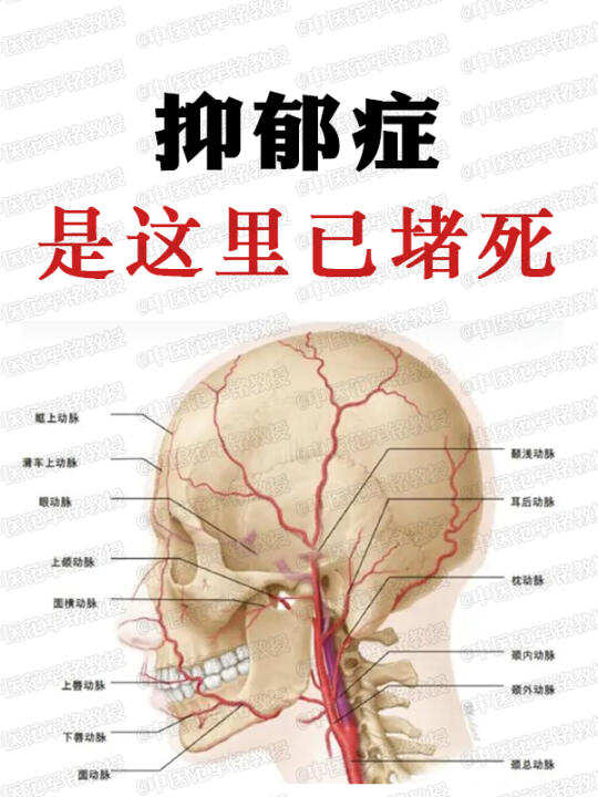 抑郁症，是这里已堵死！ 	 中医看：抑郁症本身是身体里的“气”堵住了！...