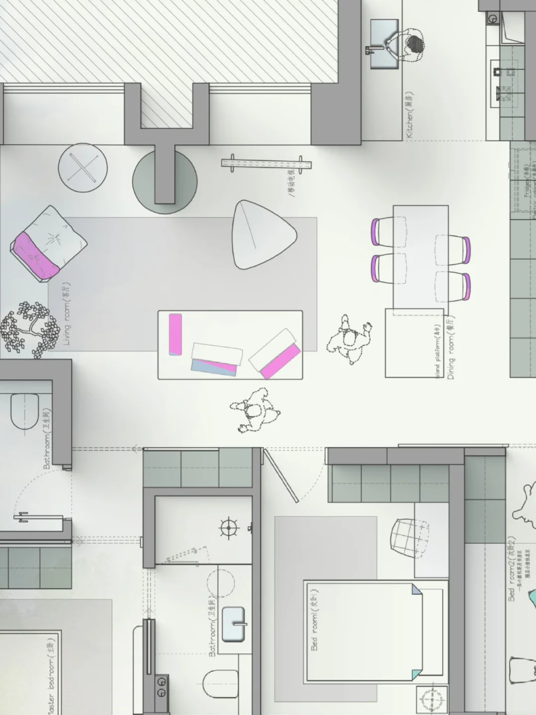 户型改造｜精装房大改造—打造儿童乐园