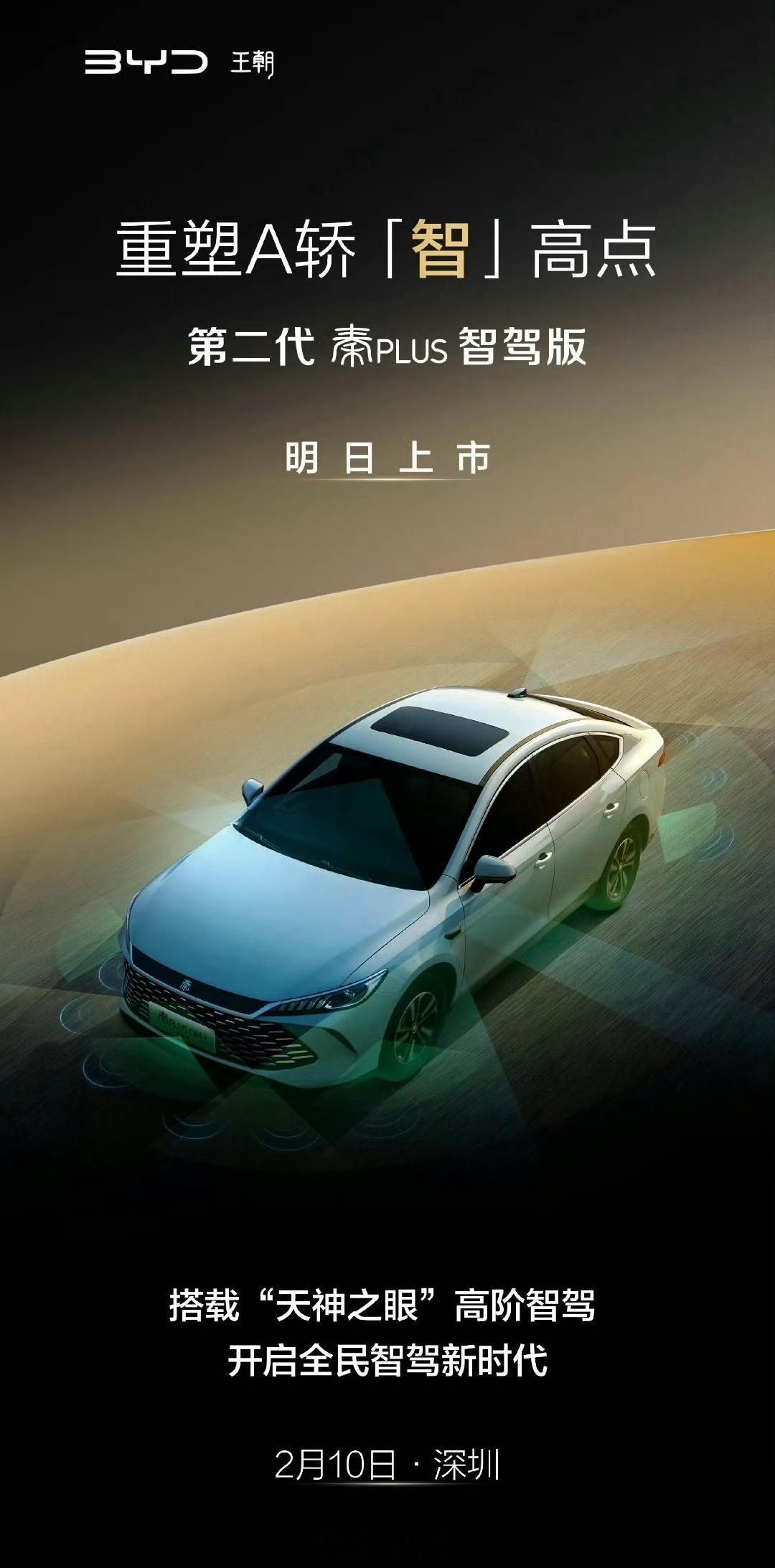 比亚迪秦PLUS智驾版……有高快NOA和自动泊车。其实够了，不知道能不能8.98