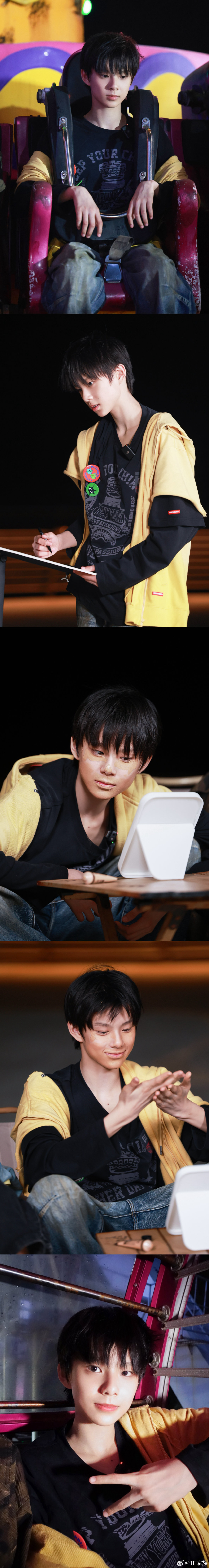 陈思罕星光收集员花絮照 陈思罕星光收集员花絮照来啦！把自己化成小花猫的 真是太可