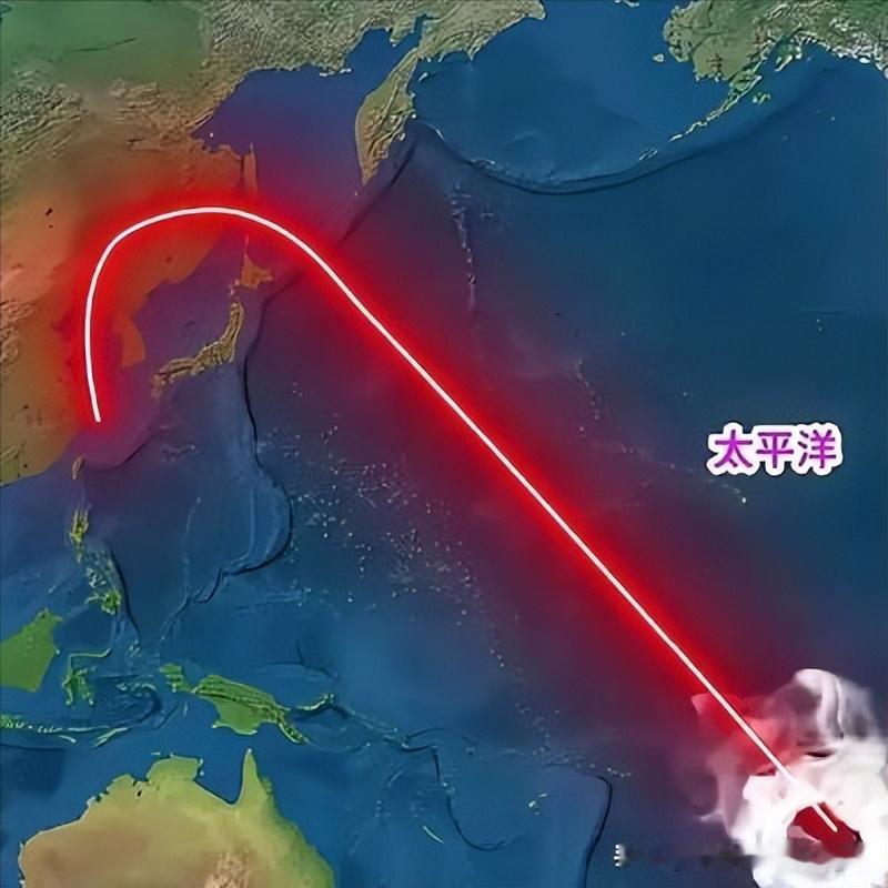 【中国潜射导弹赤裸裸绕个弯！这是“一弹三雕”】

不知道这次从核潜艇发射的战略导