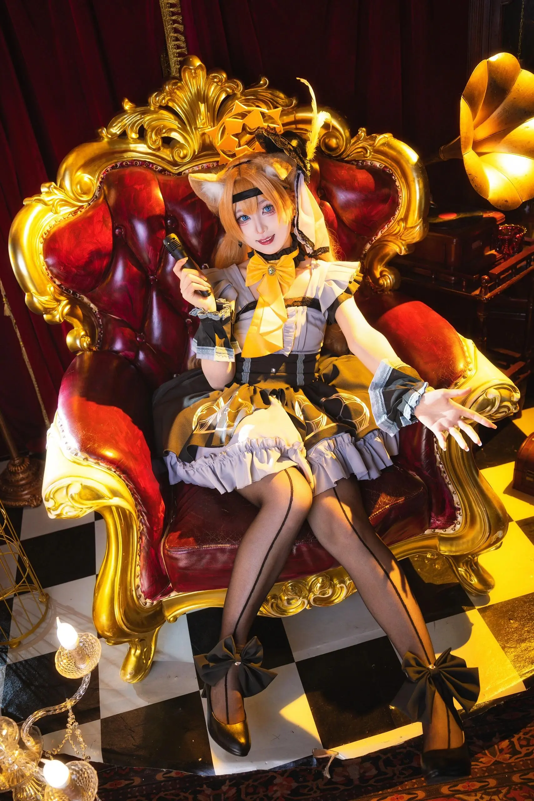 cos正片 二次元少女 伊洛玛丽cos 蔚蓝档案 蔚蓝档案cos