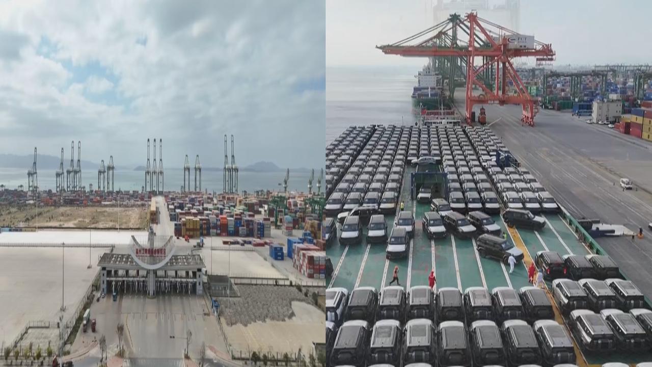 全流程跟踪！福州港整车出口“一码通”智慧通行系统首次顺利运行