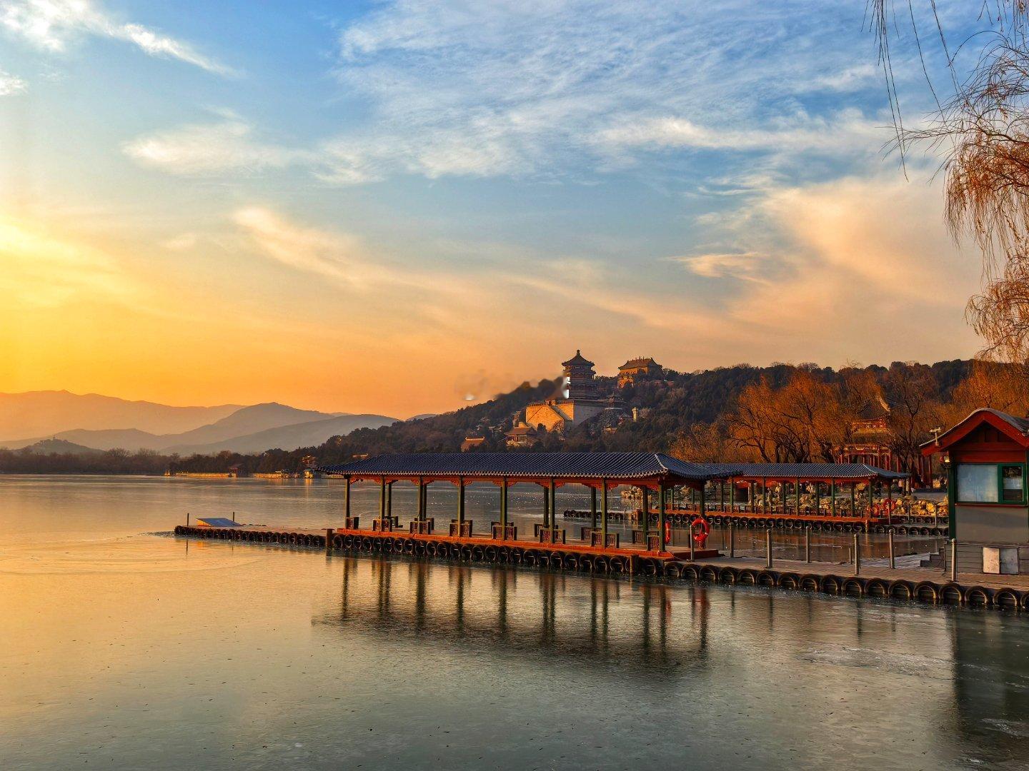 12.5颐和园晚霞北京你好 摄影