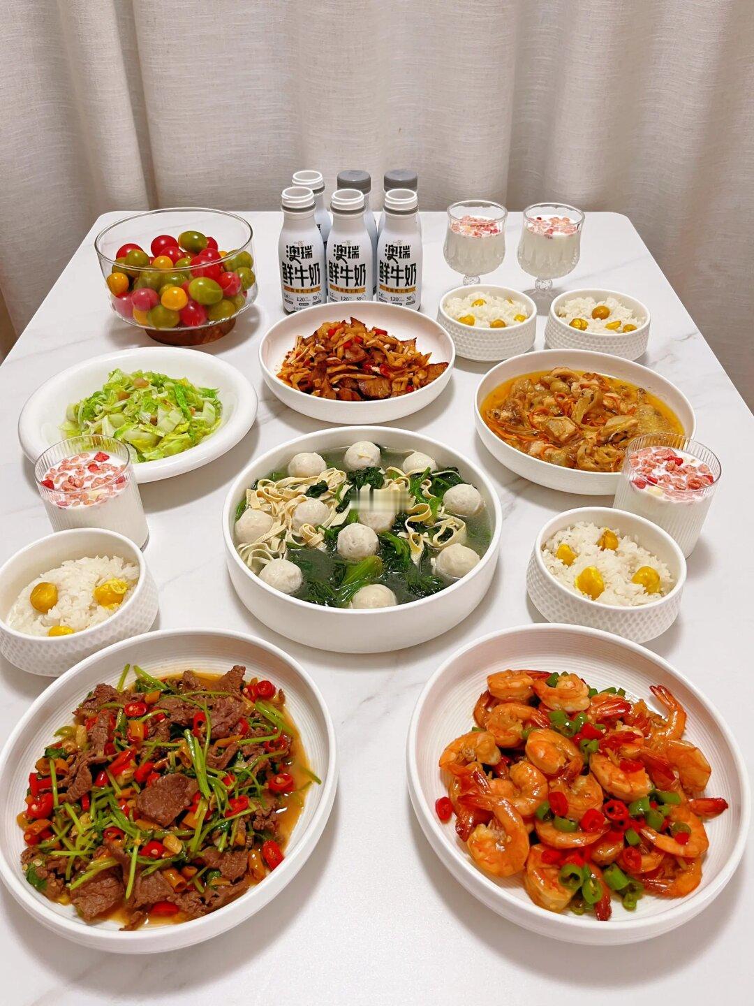 有一种幸福，给家人做饭～