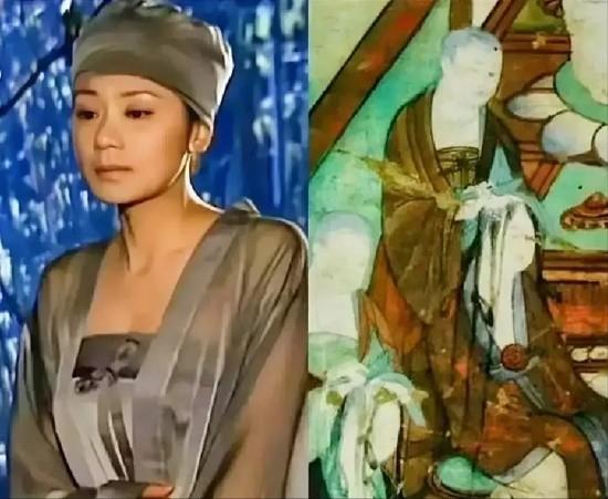 错怪当年《至尊红颜》剧组了，原来那个时候尼姑的服装真是这样穿的！