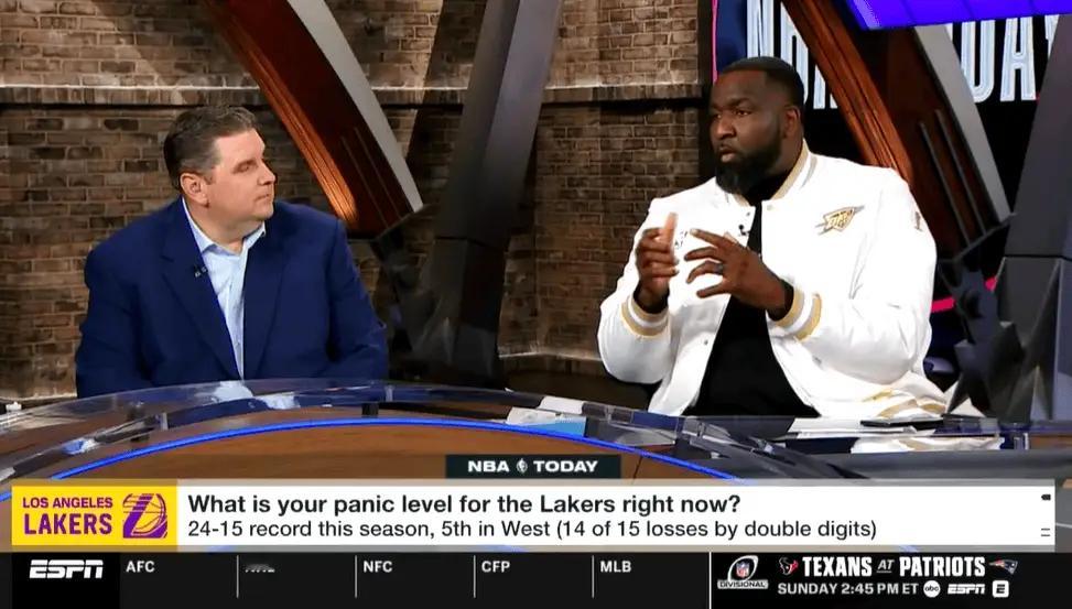 帕金斯谈湖人：“那不是一支球队，那就是一群各自为战的个体。我愿意拿我拥有的一切来