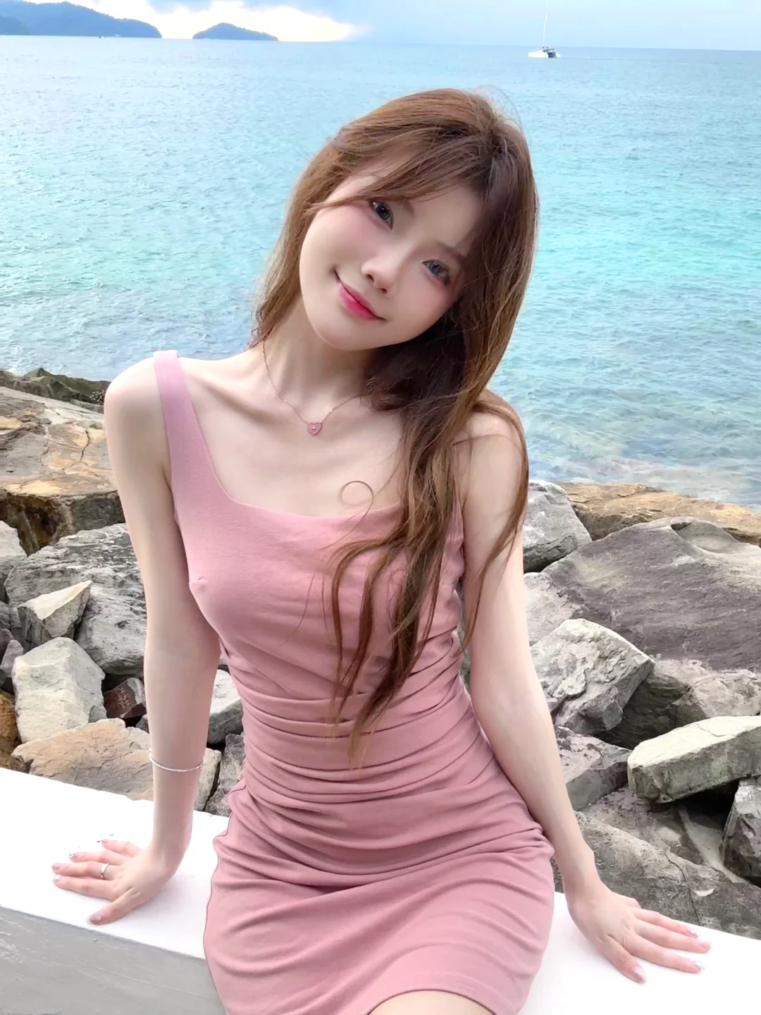 在海边🏝️