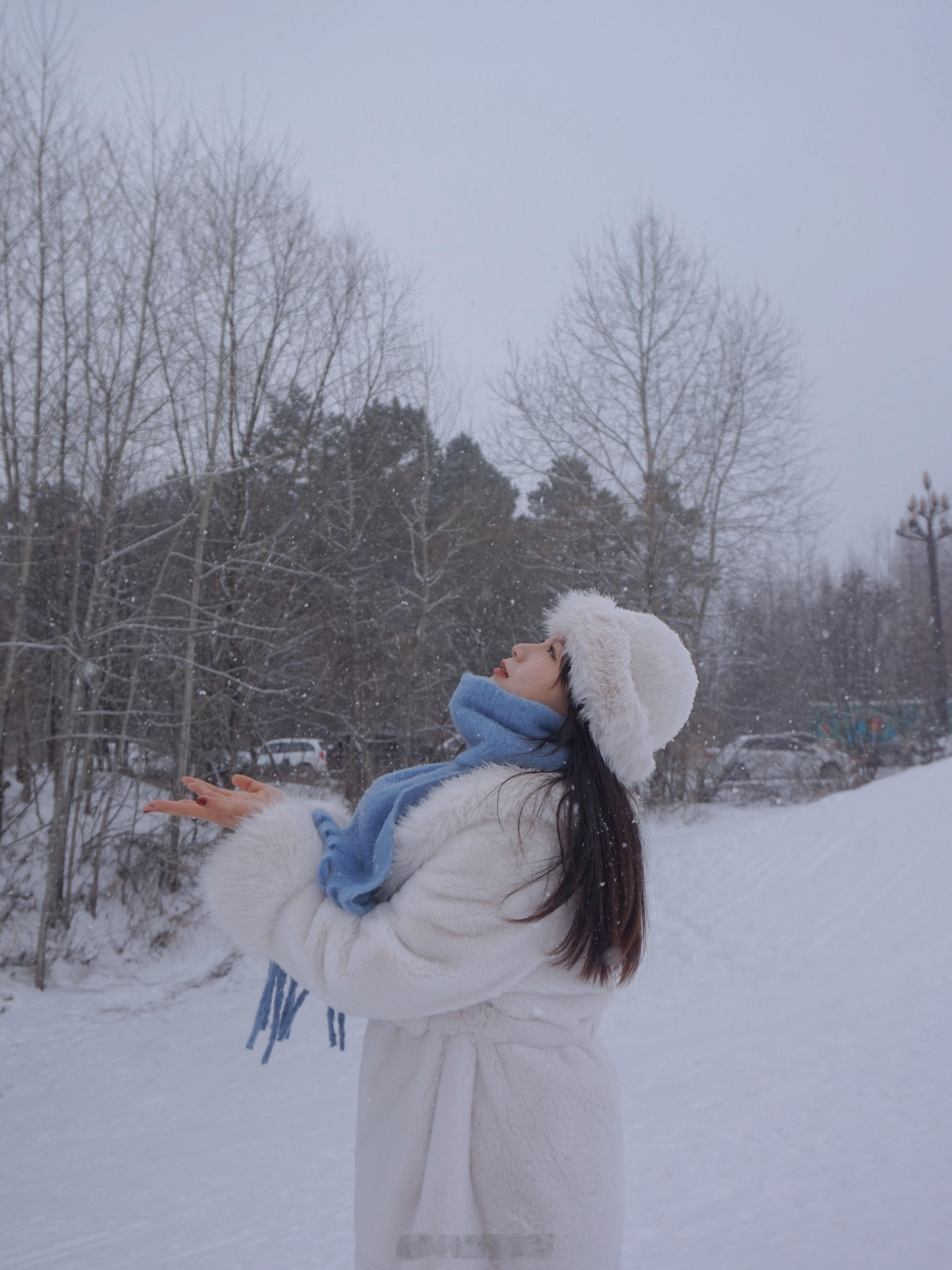 闯入了冰雪童话世界  