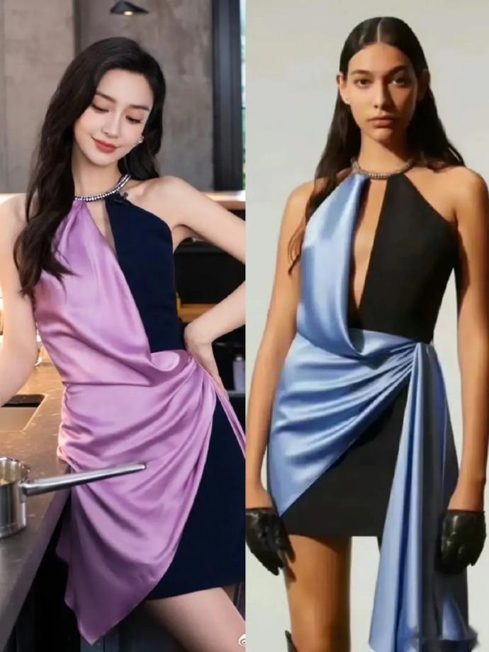 难怪Angelababy粉丝这么大意见，居然让baby穿山寨衣服出席品牌活动。 