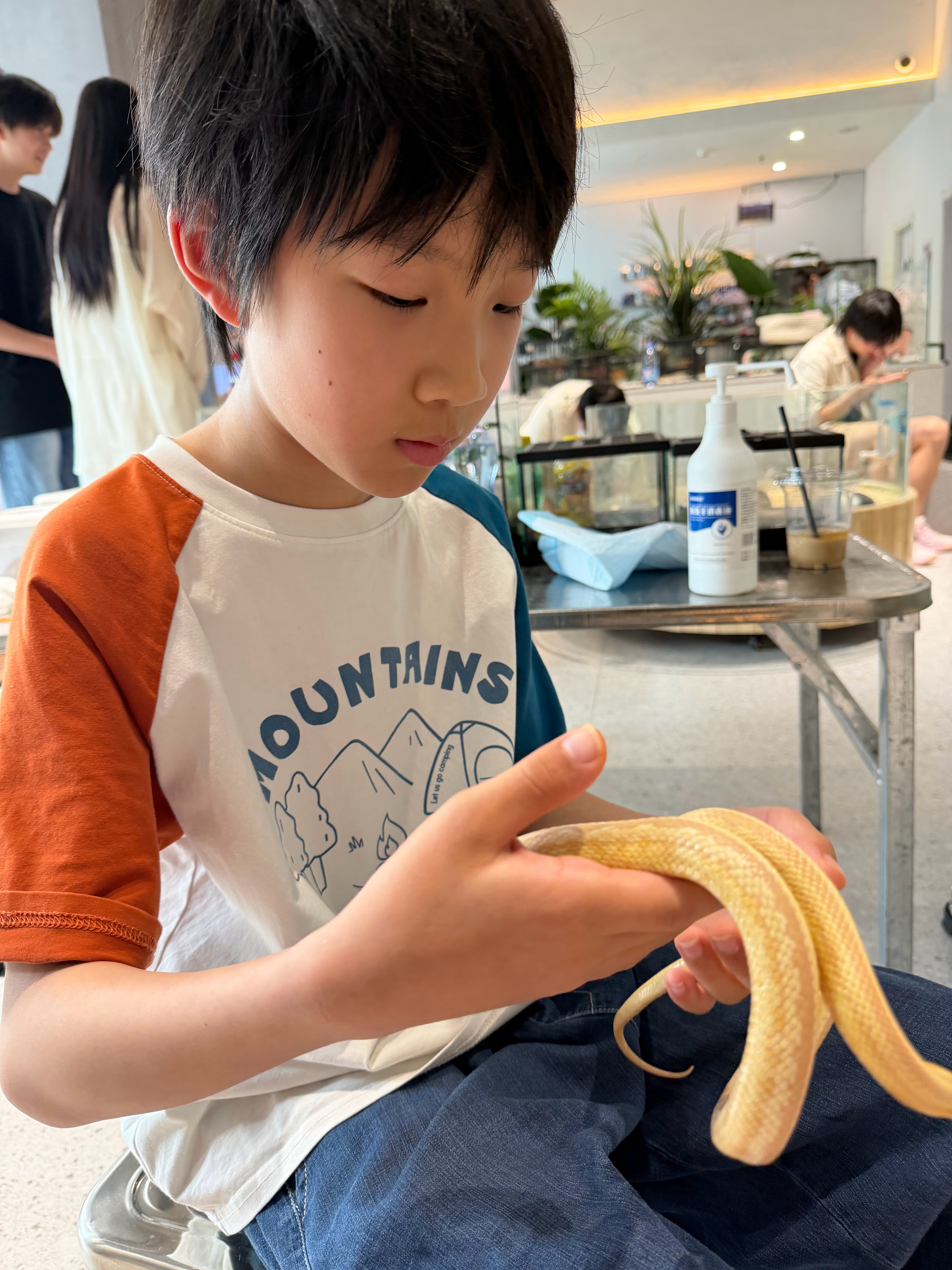 撸到心心念念的🐍