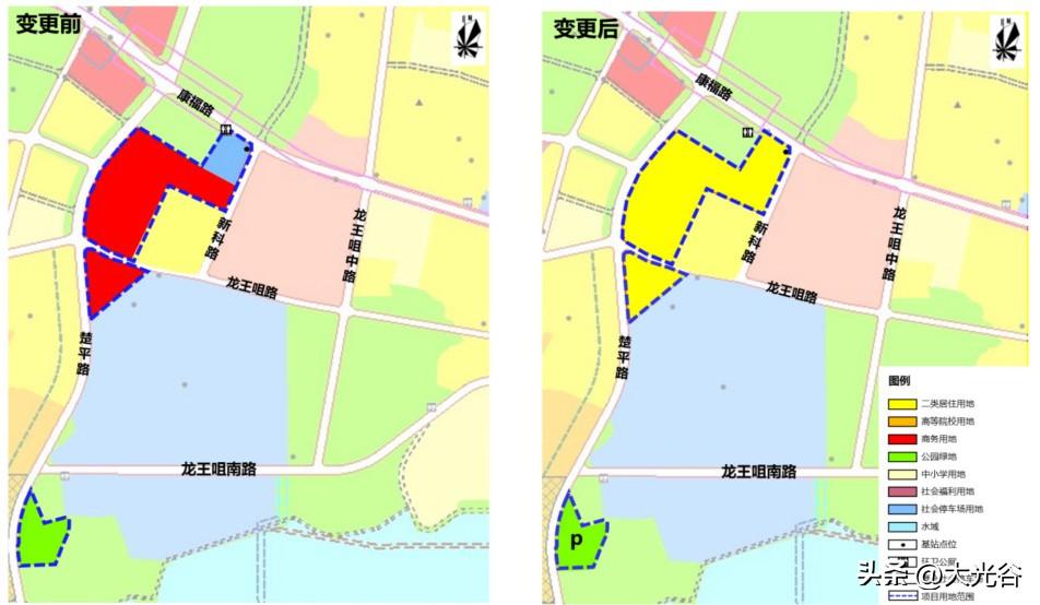 光谷实验中学南湖校区附近商务地块变住宅！
9月24日，武汉东湖新技术开发区自然资