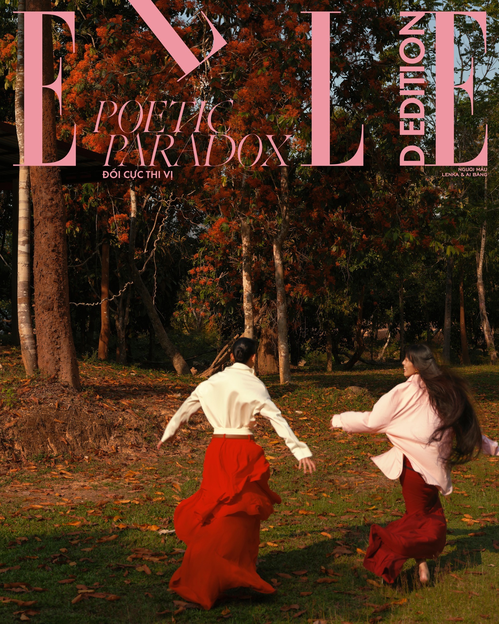 越南 ELLE 三月刊 ，值得竖大拇指的拍摄 摄影 ：De Vu 造型 ：lyn