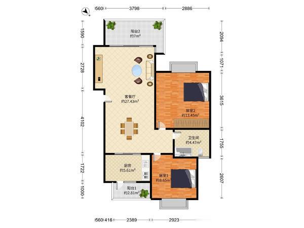【深圳2XX万拿下77㎡南向两房‼️深中书包深圳龙华区适合自住的房源有哪些? 深