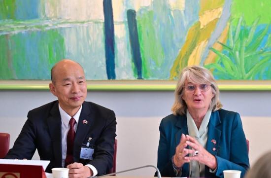 没人接待，台湾很尴尬！
关于台湾立法院长韩国瑜访问英国一事，可以说备受煎熬，几乎