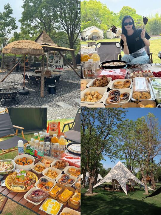 发现超爽的露营地🏕️